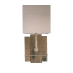 Coc'art Appliques Murales Et Spots Applique Murale En Bois Taupe -Luminaires Soldes 202 applique murale en bois taupe 2