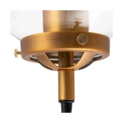 Ixia Appliques Murales Et Spots Applique Murale En Métal Doré Et Noir Globe En Verre H32,5cm -Luminaires Soldes 202 applique murale en metal dore et noir globe en verre h32 5cm 2