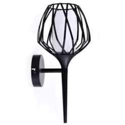 Keria Appliques Murales Et Spots Applique Murale En Métal Noir 12 Keria Appliques Murales Et Spots Applique Murale En Métal Noir -Luminaires Soldes 202 applique murale en metal noir 4