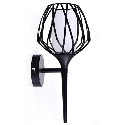 Keria Appliques Murales Et Spots Applique Murale En Métal Noir 7 Keria Appliques Murales Et Spots Applique Murale En Métal Noir – Image 5