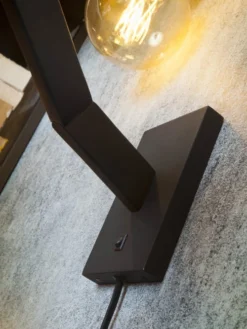 It's About Romi Appliques Murales Et Spots Applique Murale Noire H20cm -Luminaires Soldes 202 applique murale noire h20cm 4