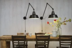 It's About Romi Appliques Murales Et Spots Applique Murale Pivotante Noire H80cm -Luminaires Soldes 202 applique murale pivotante noire h80cm 2