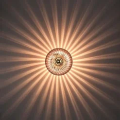 Elements Lighting Appliques Murales Et Spots Applique Murale Verre Ø28cm -Luminaires Soldes 202 applique murale verre oe28cm 2