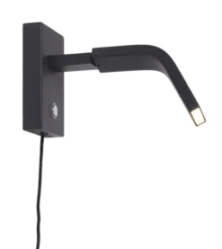 It's About Romi Appliques Murales Et Spots Applique Noire H14cm