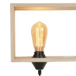 Sampa Helios Appliques Murales Et Spots Applique Ou Lampe à Poser étagère En Bois L42cm -Luminaires Soldes 202 applique ou lampe a poser etagere en bois l42cm 2