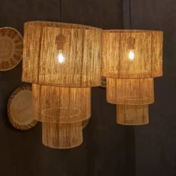 Pirouette Paris Suspensions Cache-ampoule En Jute -Luminaires Soldes 202 cache ampoule en jute 2