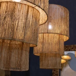 Pirouette Paris Suspensions Cache-ampoule En Jute -Luminaires Soldes 202 cache ampoule en jute 3