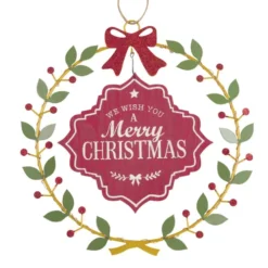 Maisons Du Monde Décorations Lumineuses De Noël Couronne De Noël Lumineuse En Métal D29