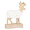 Maisons Du Monde Décorations à Poser De Noël Déco De Noël Lumineuse Renne Coloris écru Et Naturel -Luminaires Soldes 202 deco de noel lumineuse renne coloris ecru et naturel 1000 10 10 197261 1