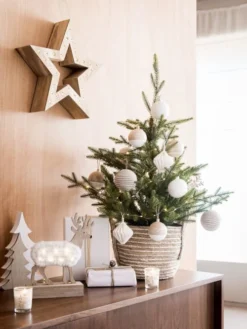 Maisons Du Monde Décorations à Poser De Noël Déco De Noël Lumineuse Renne Coloris écru Et Naturel -Luminaires Soldes 202 deco de noel lumineuse renne coloris ecru et naturel 1000 10 10 197261 3