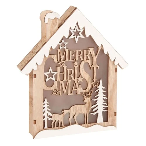 Maisons Du Monde Décorations à Poser De Noël Déco De Noël Maison Lumineuse 4 Maisons Du Monde Décorations à Poser De Noël Déco De Noël Maison Lumineuse – Image 2