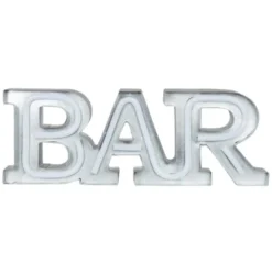 Maisons Du Monde Guirlandes Et Décorations Lumineuses Déco Lumineuse BAR En Métal Gris