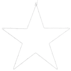 Maisons Du Monde Décorations Lumineuses De Noël Déco Murale étoile Lumineuse En Métal 50x50