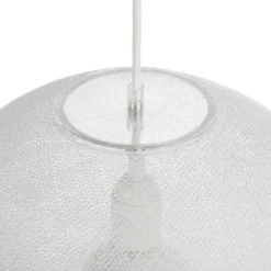 La Case De Cousin Paul Suspensions Globe Blanc D36cm -Luminaires Soldes 202 globe blanc d36cm 1
