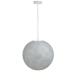 La Case De Cousin Paul Suspensions Globe Light Acier Ø 36cm -Luminaires Soldes 202 globe light acier oe 36cm 4