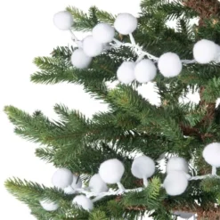 Maisons Du Monde Guirlandes Et Cimiers Guirlande Lumineuse Boules Blanches 128 LED L600 -Luminaires Soldes 202 guirlande lumineuse boules blanches 128 led l600 1000 11 17 182795 1