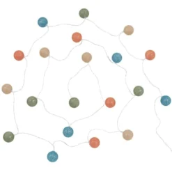 Maisons Du Monde Guirlandes Et Décorations Lumineuses Guirlande Lumineuse Tricolore 20 LED L360