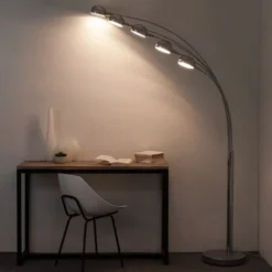 Maisons Du Monde Lampadaires Lampadaire 5 Branches En Métal Chromé H198 -Luminaires Soldes 202 lampadaire 5 branches en metal chrome h198 1000 10 6 110952 7