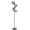 Maisons Du Monde Lampadaires Lampadaire 7 Globes En Verre Fumé Et Métal Noir H155 -Luminaires Soldes 202 lampadaire 7 globes en verre fume et metal noir h155 1000 4 26 201131 1