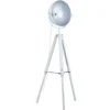 ATHM DESIGN Lampadaires Lampadaire Abat Jour Blanc Pieds Métal -Luminaires Soldes 202 lampadaire abat jour blanc pieds metal
