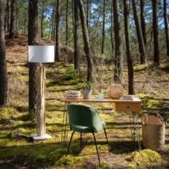 Maisons Du Monde Lampadaires Lampadaire Avec Abat-jour En Coton Ivoire H169 -Luminaires Soldes 202 lampadaire avec abat jour en coton ivoire h169 1000 11 21 122037 13