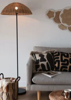 Maisons Du Monde Lampadaires Lampadaire Avec Abat-jour En Jute Beige H160 -Luminaires Soldes 202 lampadaire avec abat jour en jute beige h160 1000 9 36 227996 3