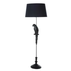 Maisons Du Monde Lampadaires Lampadaire Avec Perroquet Noir H157