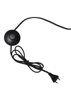 It's About Romi Lampadaires Lampadaire Avec Pieds Noirs Et Abat-jour Gris H175cm -Luminaires Soldes 202 lampadaire avec pieds noirs et abat jour gris h175cm 2