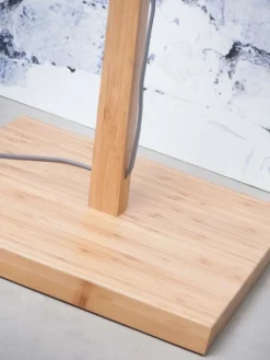 Good & Mojo Lampadaires Lampadaire Bambou/jute H207cm -Luminaires Soldes 202 lampadaire bambou jute h207cm 5