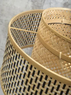 Good & Mojo Lampadaires Lampadaire Bambou Noir H176cm -Luminaires Soldes 202 lampadaire bambou noir h176cm 10