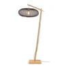 Good & Mojo Lampadaires Lampadaire Bambou Noir H176cm -Luminaires Soldes 202 lampadaire bambou noir h176cm 12