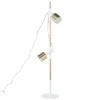 Beliani Lampadaires Lampadaire Blanc 1 Beliani Lampadaires Lampadaire Blanc -Luminaires Soldes 202 lampadaire blanc