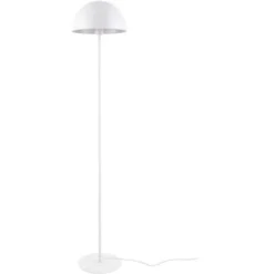 Leitmotiv Lampadaires Lampadaire Champignon En Métal Blanc -Luminaires Soldes 202 lampadaire champignon en metal blanc 4