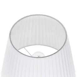 Beliani Lampes à Poser Lampadaire Cuivré Et Blanc En Métal -Luminaires Soldes 202 lampadaire cuivre et blanc en metal 2