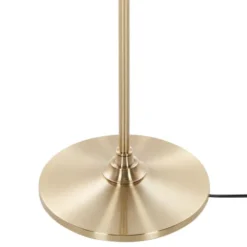 Beliani Lampes à Poser Lampadaire Cuivré Et Blanc En Métal -Luminaires Soldes 202 lampadaire cuivre et blanc en metal 5