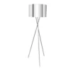 Lampea Lampadaires Lampadaire Design En Chrome 160 Cm -Luminaires Soldes 202 lampadaire design en chrome 160 cm