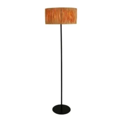 Decoratie Lampadaires Lampadaire Droit Métal Ambre Abat-jour Raphia H140cm 7 Decoratie Lampadaires Lampadaire Droit Métal Ambre Abat-jour Raphia H140cm -Luminaires Soldes 202 lampadaire droit metal ambre abat jour raphia h140cm 2