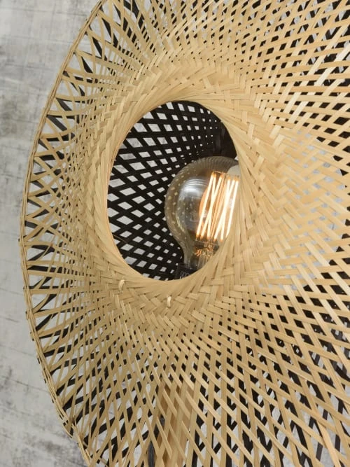 Good & Mojo Lampadaires Lampadaire En Bambou Naturel H170cm 4 Good & Mojo Lampadaires Lampadaire En Bambou Naturel H170cm – Image 2