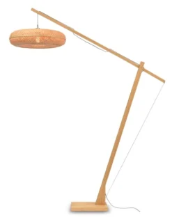 Good & Mojo Lampadaires Lampadaire En Bambou Naturel H207cm -Luminaires Soldes 202 lampadaire en bambou naturel h207cm 5