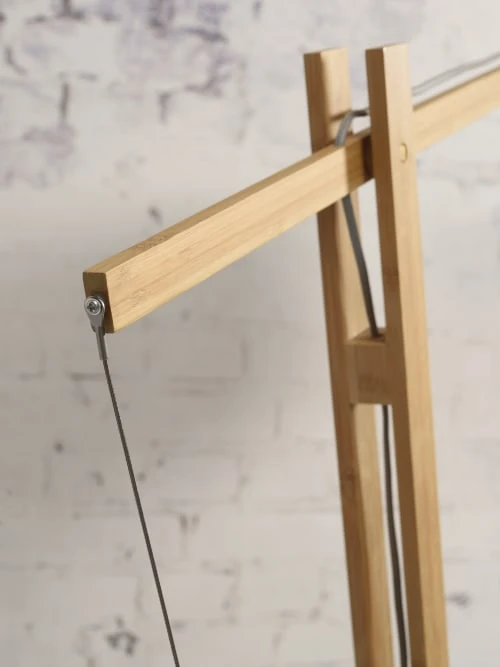 Good & Mojo Lampadaires Lampadaire En Bambou Noir H207cm 6 Good & Mojo Lampadaires Lampadaire En Bambou Noir H207cm – Image 4