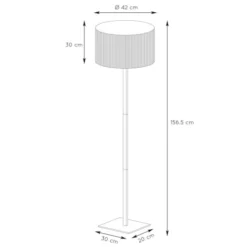 Lucide Lampadaires Lampadaire En Bois -Luminaires Soldes 202 lampadaire en bois 8