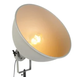 QAZQA Lampadaires Lampadaire En Bois Marron -Luminaires Soldes 202 lampadaire en bois marron 2