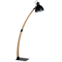 Lucide Lampadaires Lampadaire En Bois Noir 11 Lucide Lampadaires Lampadaire En Bois Noir -Luminaires Soldes 202 lampadaire en bois noir 3