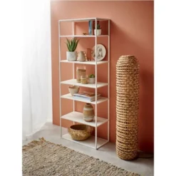 Pomax Lampadaires Lampadaire En Fibre Naturelle H120cm Naturel -Luminaires Soldes 202 lampadaire en fibre naturelle h120cm naturel 3