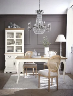 Maisons Du Monde Lampadaires Lampadaire En Manguier Et Abat-jour Blanc Cassé H162 -Luminaires Soldes 202 lampadaire en manguier et abat jour blanc casse h162 1000 4 12 191441 5