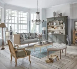 Maisons Du Monde Lampadaires Lampadaire En Manguier Et Abat-jour Coloris Lin H162 -Luminaires Soldes 202 lampadaire en manguier et abat jour coloris lin h162 1000 8 9 191479 4