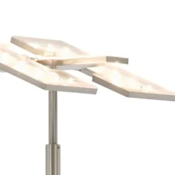 Brilliant Lampadaires Lampadaire En Métal Argenté -Luminaires Soldes 202 lampadaire en metal argente 10