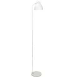 Wadiga Lampadaires Lampadaire En Métal Gris H155cm -Luminaires Soldes 202 lampadaire en metal blanc h155cm
