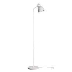Dyberg Larsen Lampadaires Lampadaire En Métal Noir Mat, H 149,5 Cm D 15 Cm -Luminaires Soldes 202 lampadaire en metal blanc mat h 149 5 cm d 15 cm