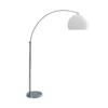 Maisons Du Monde Lampadaires Lampadaire En Métal Chromé Et Plastique Blanc H 209 Cm -Luminaires Soldes 202 lampadaire en metal chrome et plastique blanc h 209 cm 1000 2 3 76011133 1